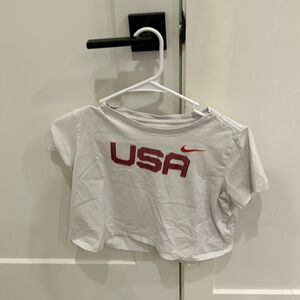 Cropped Nike USA T-shirt